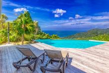 1. Location villa vue mer piscine Deshaies Guadeloupe_Vue Mer des Caraibes